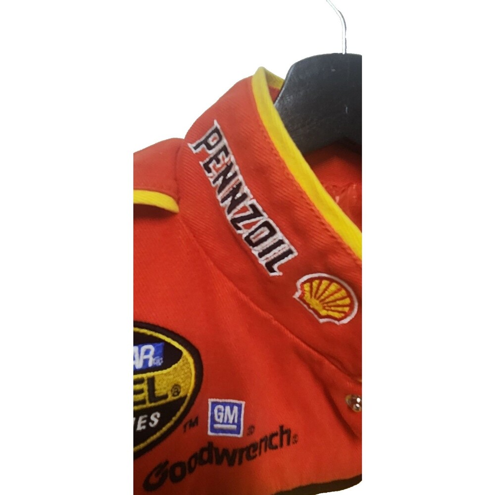 Kevin Harvick #29 Penzoil Shell Coat Jacket Size XL Chase Authentic Drivers Line - Picture 12 of 16